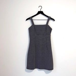 Forever 21 Medium Sleeveless Houndstooth Bodycon Mini Dress